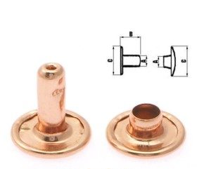 Doppelhohlnieten-geschlossen-Rosegold-Hunde-Zubehoer-DIY-Selbermachen-do-it-yourself