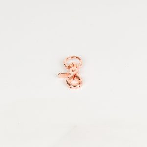 Scherenkarabiner in Roségold für Hundeleinen – in drei Größen erhältlich